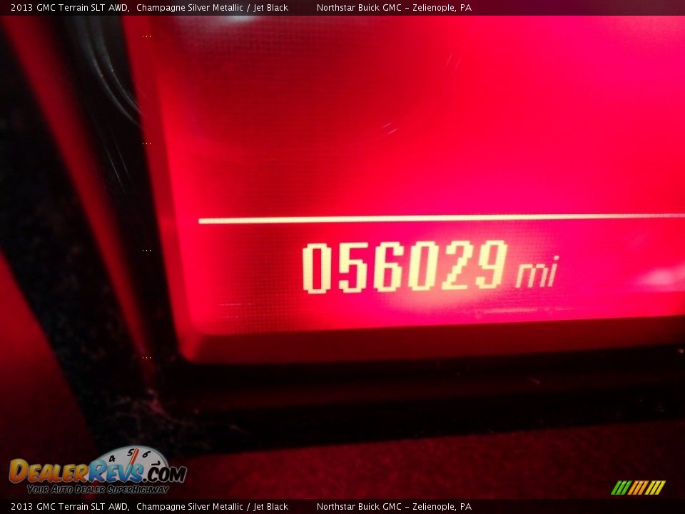 2013 GMC Terrain SLT AWD Champagne Silver Metallic / Jet Black Photo #30