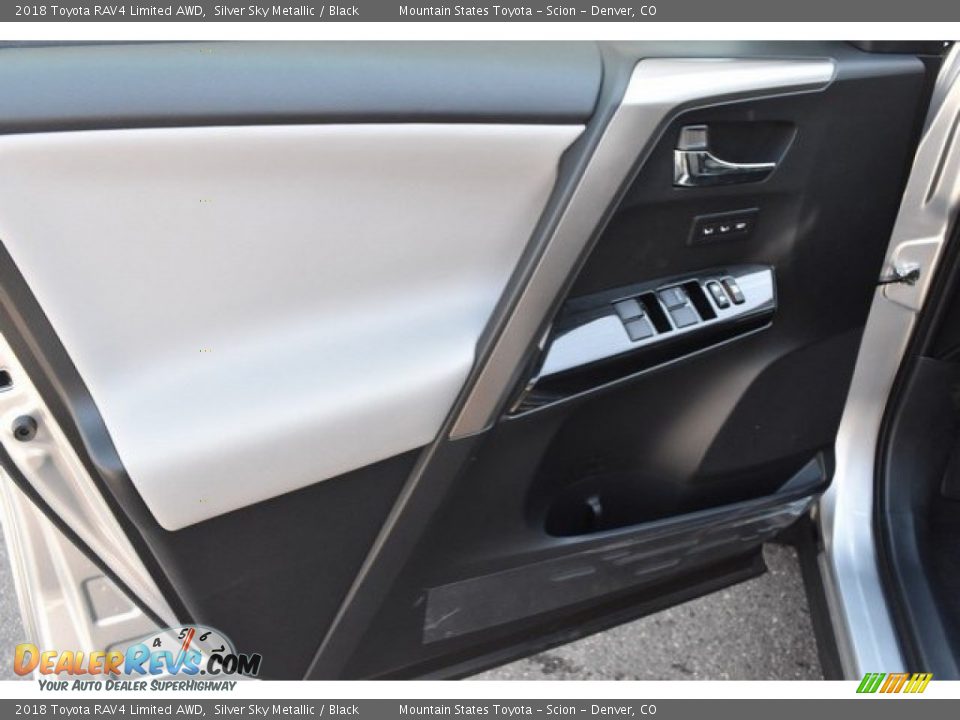 2018 Toyota RAV4 Limited AWD Silver Sky Metallic / Black Photo #20