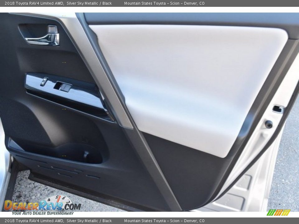 2018 Toyota RAV4 Limited AWD Silver Sky Metallic / Black Photo #22