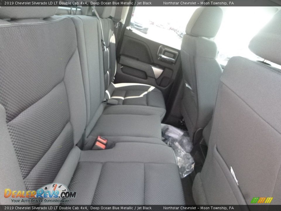 2019 Chevrolet Silverado LD LT Double Cab 4x4 Deep Ocean Blue Metallic / Jet Black Photo #12