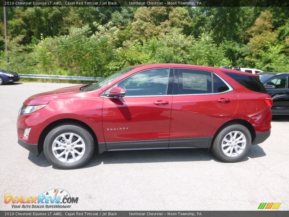 2019 Chevrolet Equinox LT AWD Cajun Red Tintcoat / Jet Black Photo #2