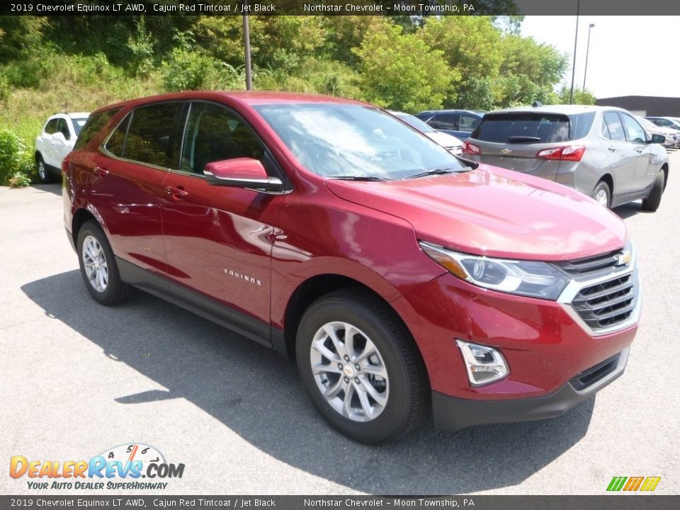 2019 Chevrolet Equinox LT AWD Cajun Red Tintcoat / Jet Black Photo #7