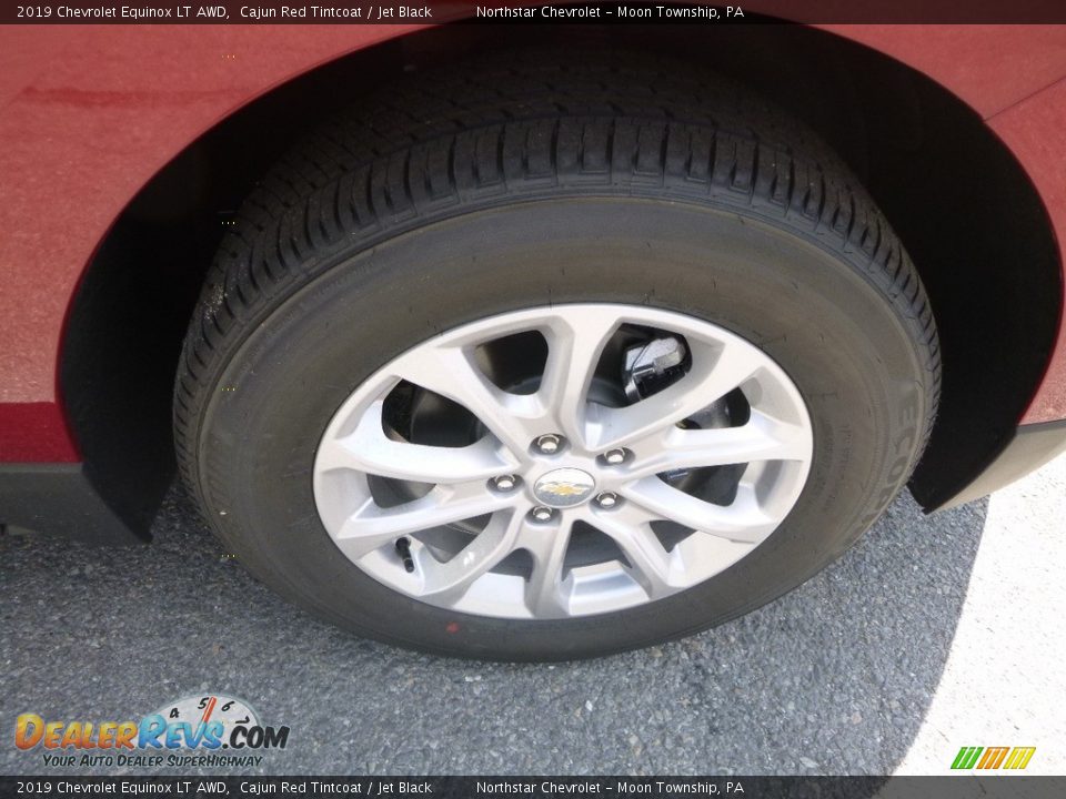 2019 Chevrolet Equinox LT AWD Cajun Red Tintcoat / Jet Black Photo #9