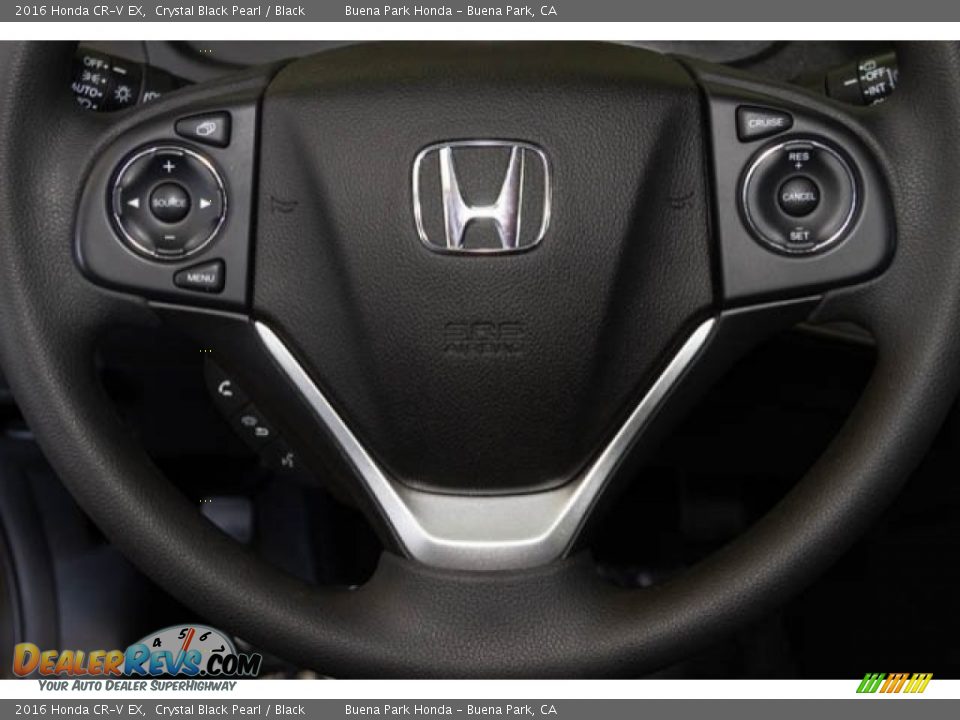 2016 Honda CR-V EX Crystal Black Pearl / Black Photo #12
