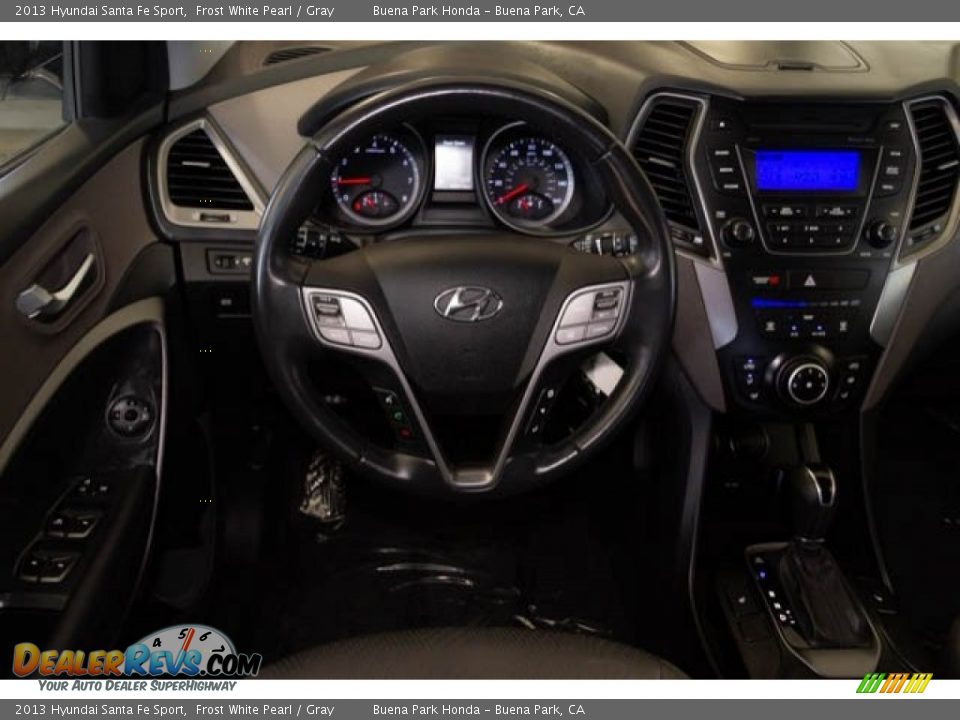 2013 Hyundai Santa Fe Sport Frost White Pearl / Gray Photo #5