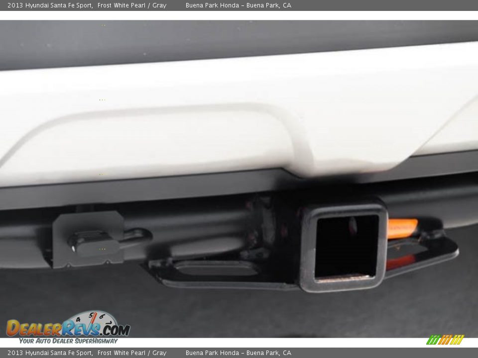 2013 Hyundai Santa Fe Sport Frost White Pearl / Gray Photo #12