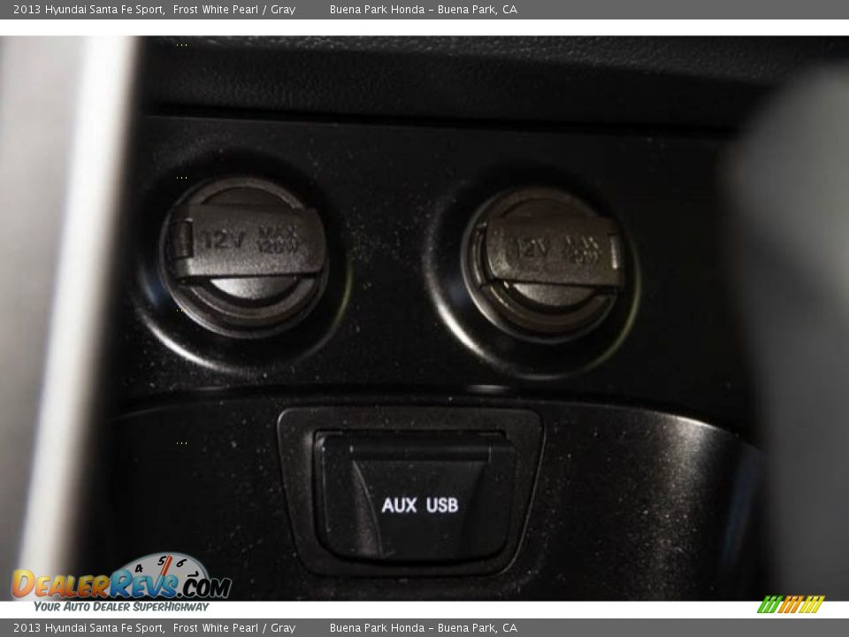 2013 Hyundai Santa Fe Sport Frost White Pearl / Gray Photo #15