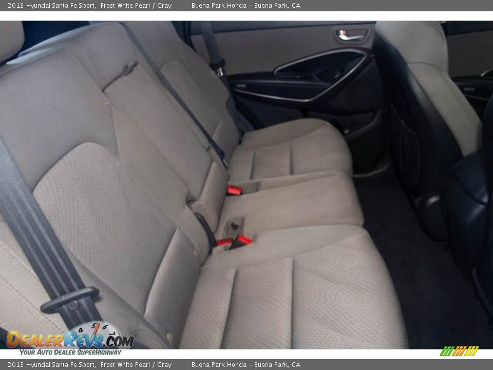 2013 Hyundai Santa Fe Sport Frost White Pearl / Gray Photo #19