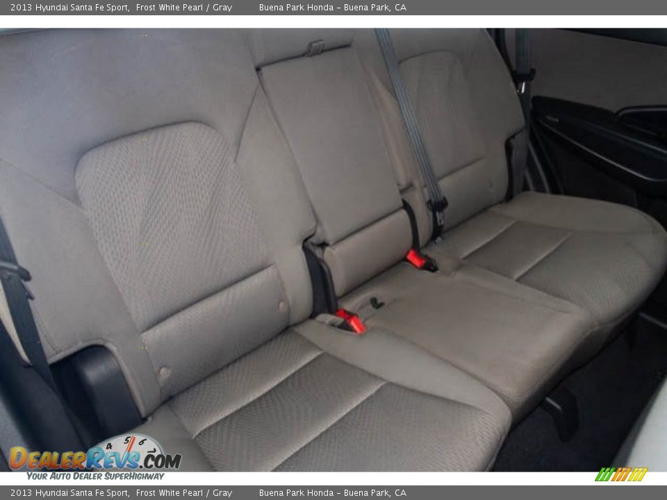 2013 Hyundai Santa Fe Sport Frost White Pearl / Gray Photo #20