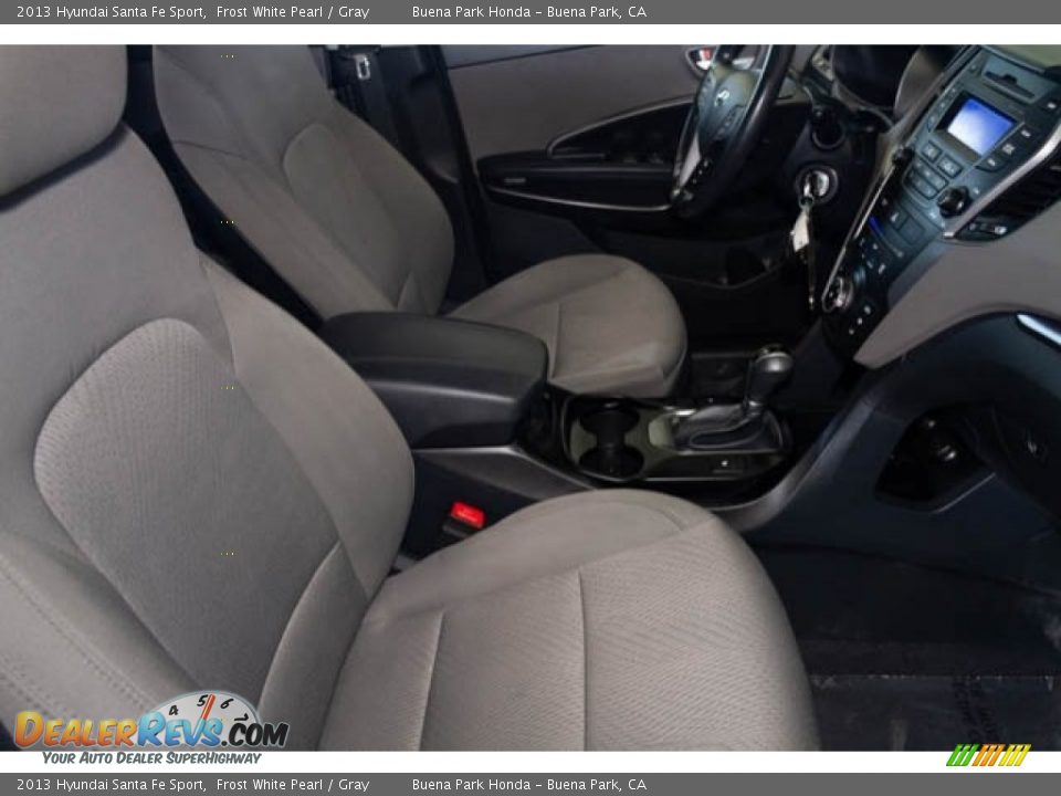 2013 Hyundai Santa Fe Sport Frost White Pearl / Gray Photo #21