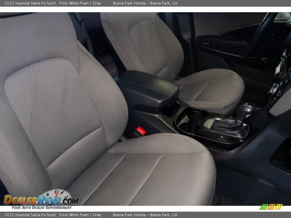 2013 Hyundai Santa Fe Sport Frost White Pearl / Gray Photo #22