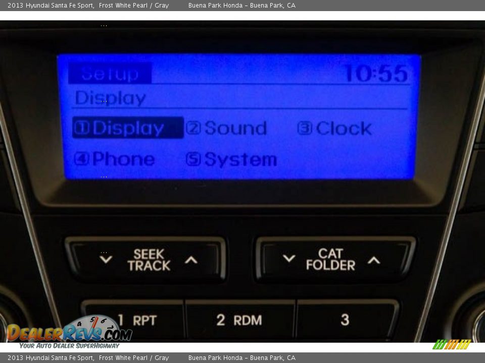 2013 Hyundai Santa Fe Sport Frost White Pearl / Gray Photo #23