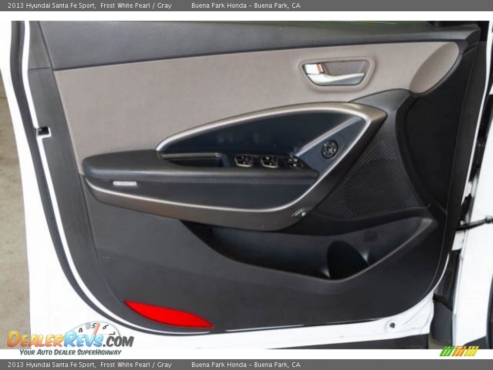 2013 Hyundai Santa Fe Sport Frost White Pearl / Gray Photo #25