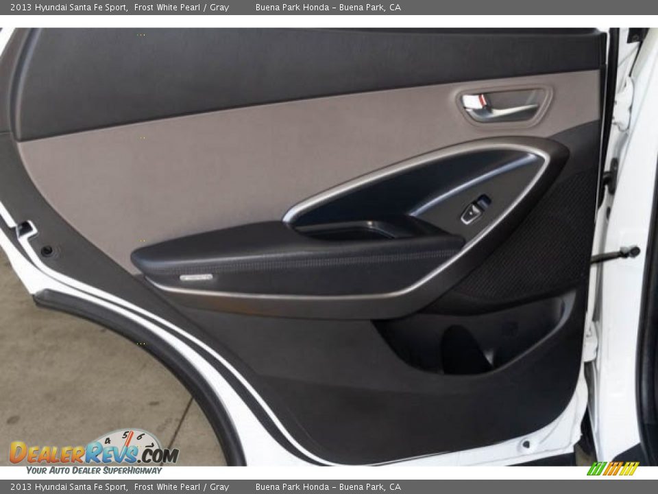 2013 Hyundai Santa Fe Sport Frost White Pearl / Gray Photo #27