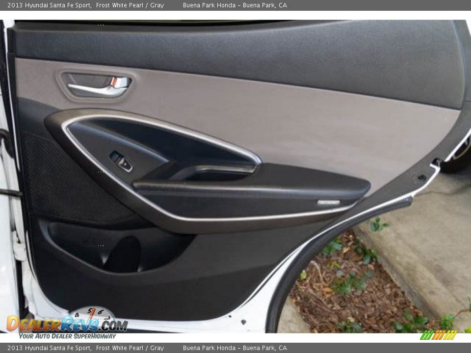 2013 Hyundai Santa Fe Sport Frost White Pearl / Gray Photo #28