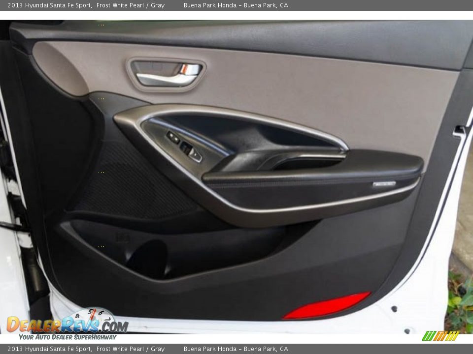 2013 Hyundai Santa Fe Sport Frost White Pearl / Gray Photo #29