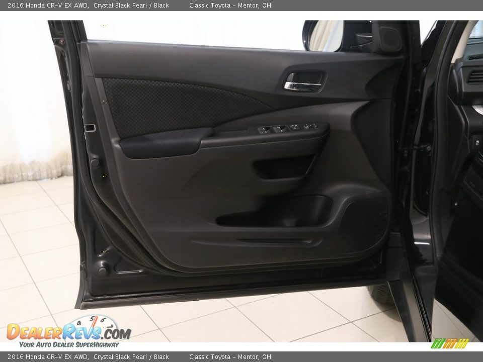 2016 Honda CR-V EX AWD Crystal Black Pearl / Black Photo #4