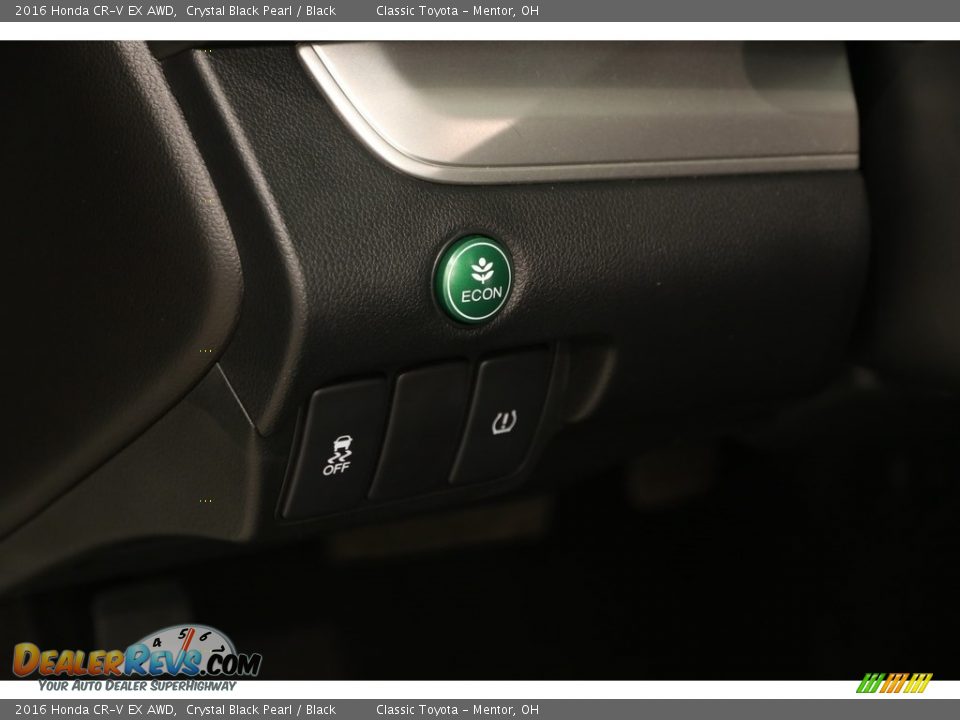 2016 Honda CR-V EX AWD Crystal Black Pearl / Black Photo #5