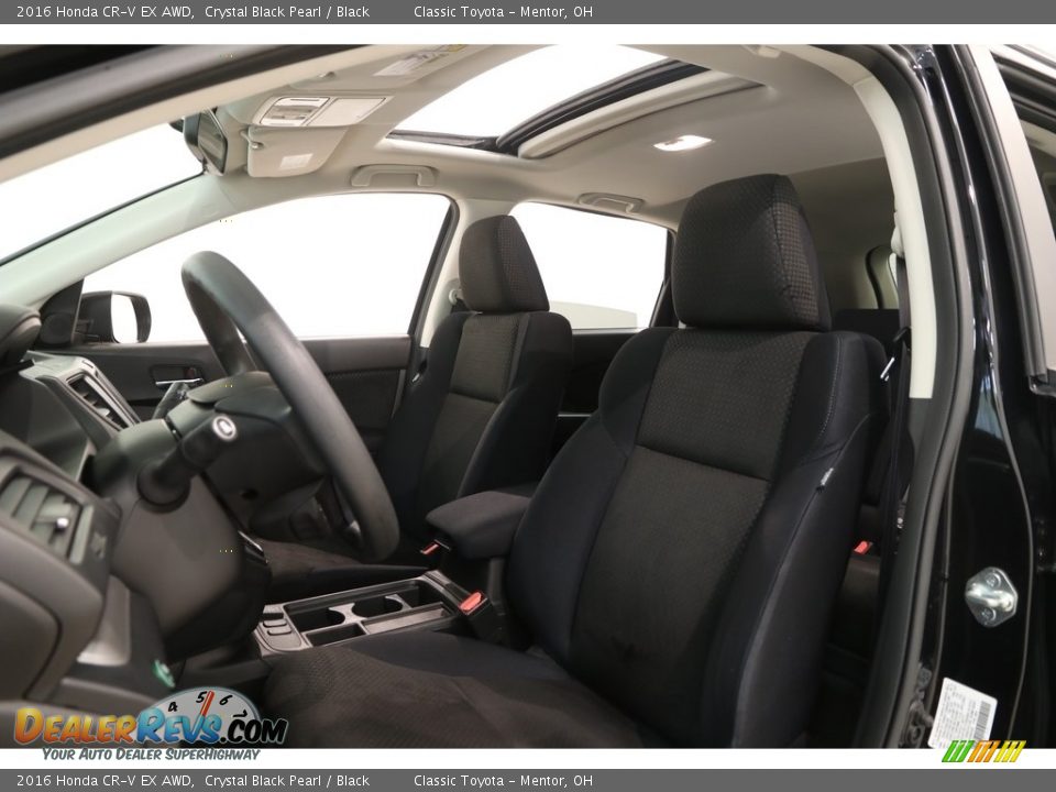2016 Honda CR-V EX AWD Crystal Black Pearl / Black Photo #6