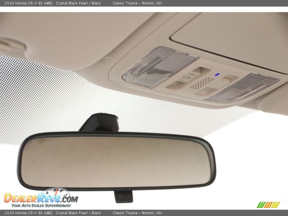 2016 Honda CR-V EX AWD Crystal Black Pearl / Black Photo #10
