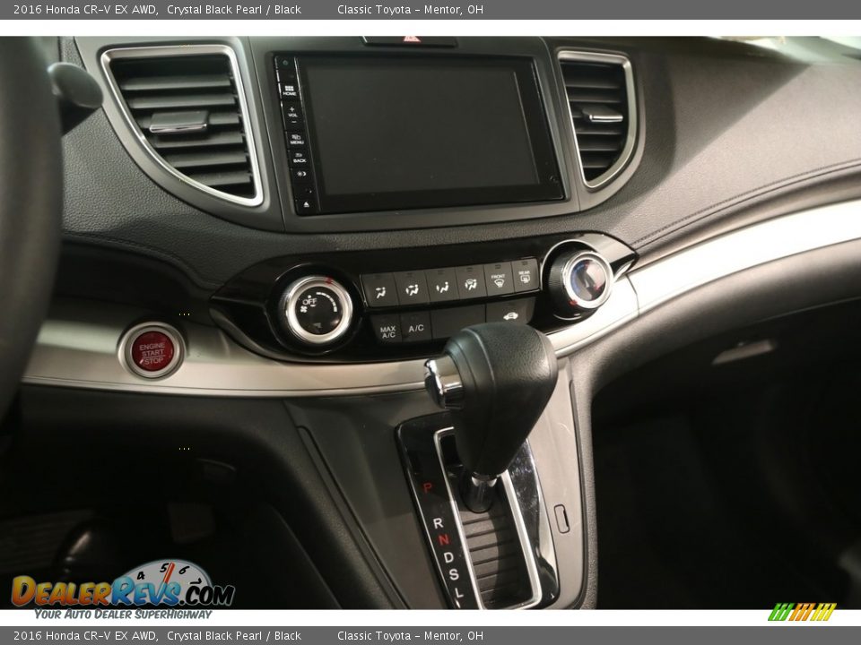 2016 Honda CR-V EX AWD Crystal Black Pearl / Black Photo #11