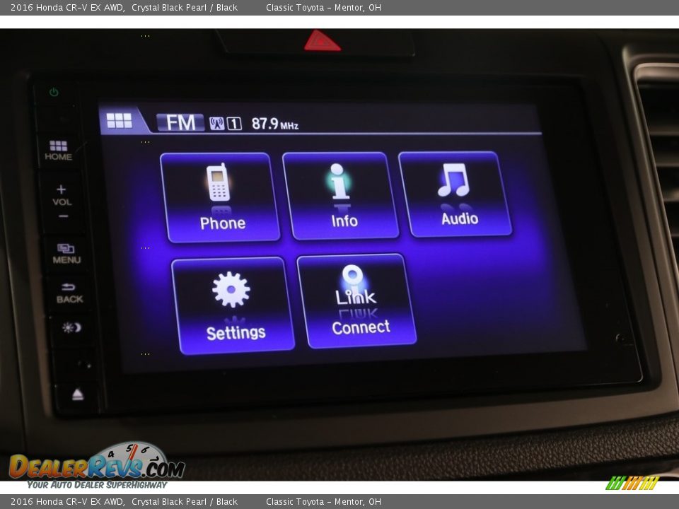 2016 Honda CR-V EX AWD Crystal Black Pearl / Black Photo #13