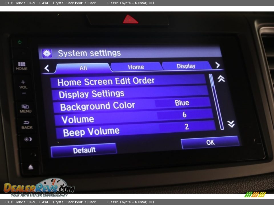 2016 Honda CR-V EX AWD Crystal Black Pearl / Black Photo #20