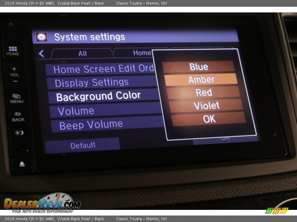 2016 Honda CR-V EX AWD Crystal Black Pearl / Black Photo #22