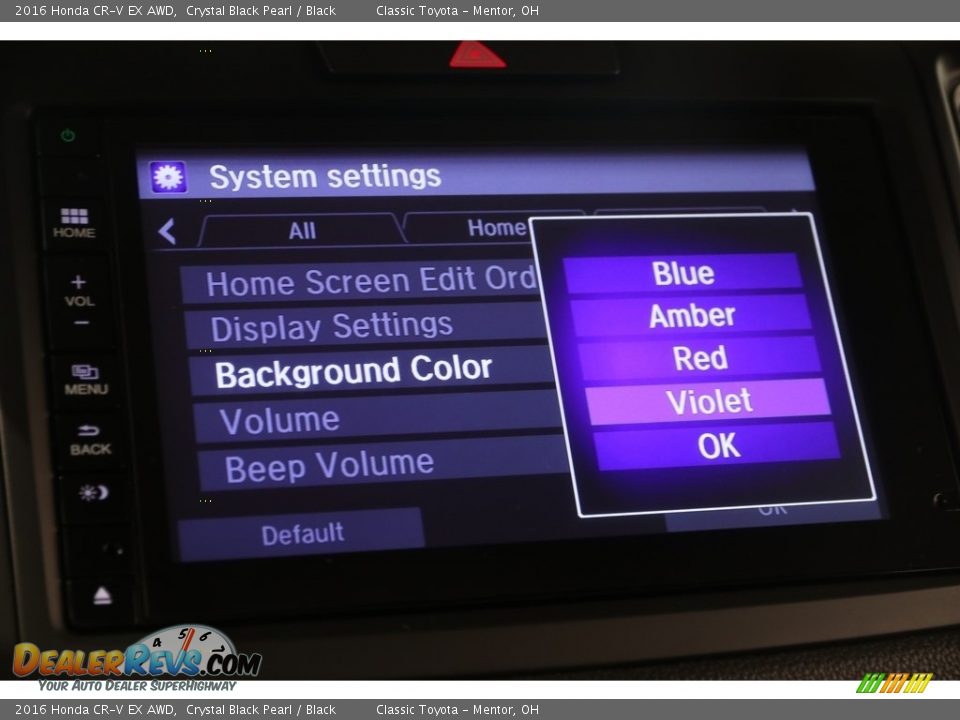 2016 Honda CR-V EX AWD Crystal Black Pearl / Black Photo #24