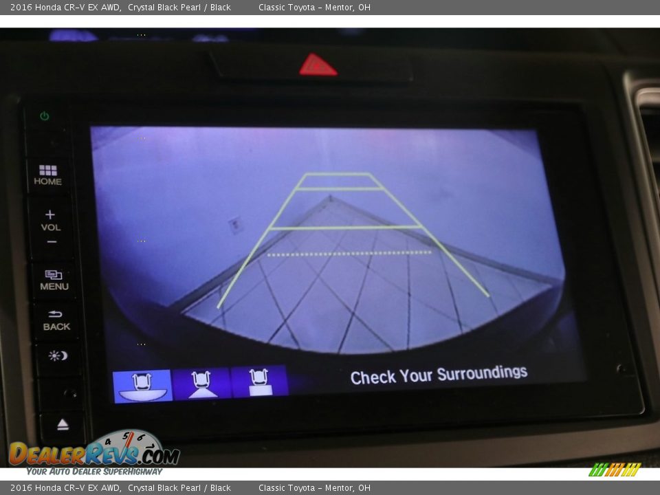 2016 Honda CR-V EX AWD Crystal Black Pearl / Black Photo #25