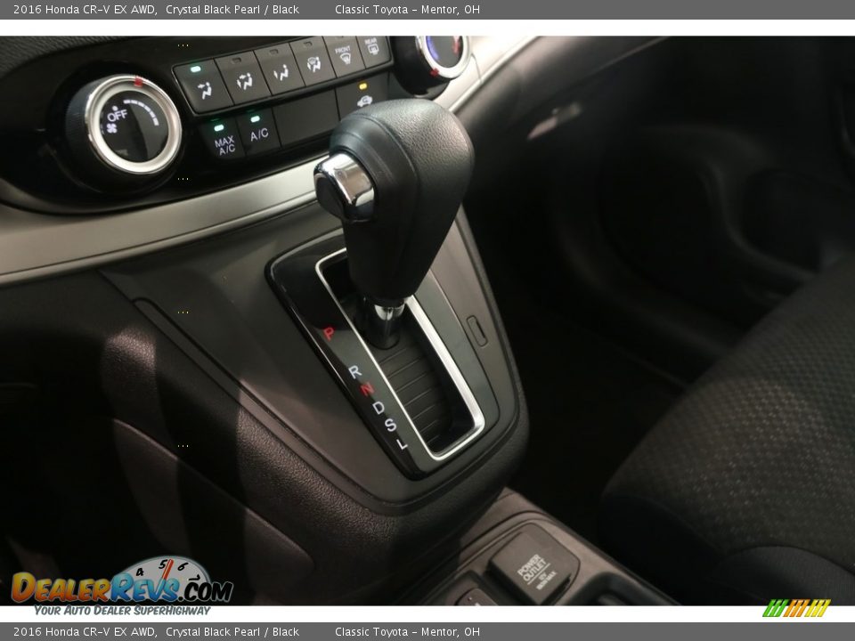 2016 Honda CR-V EX AWD Crystal Black Pearl / Black Photo #26