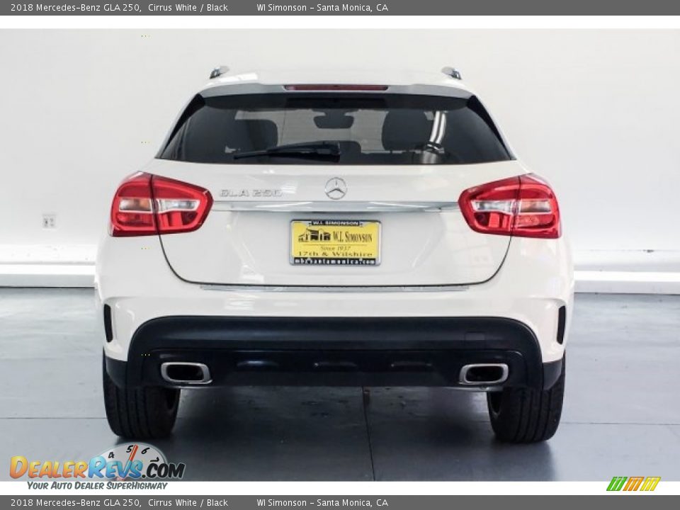 2018 Mercedes-Benz GLA 250 Cirrus White / Black Photo #3