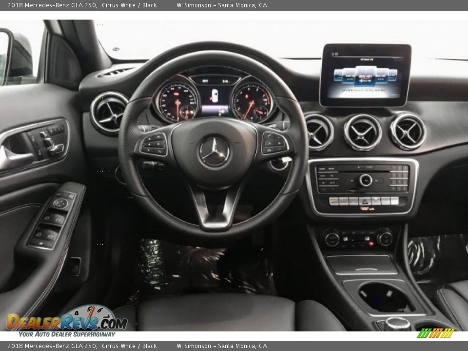 2018 Mercedes-Benz GLA 250 Cirrus White / Black Photo #4