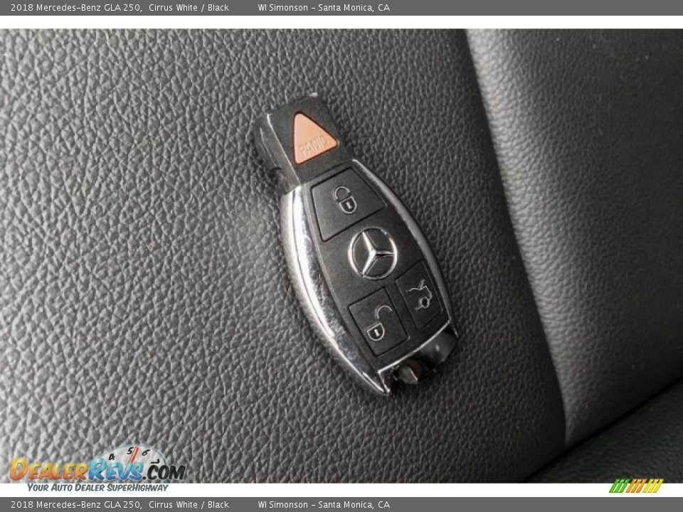 2018 Mercedes-Benz GLA 250 Cirrus White / Black Photo #11