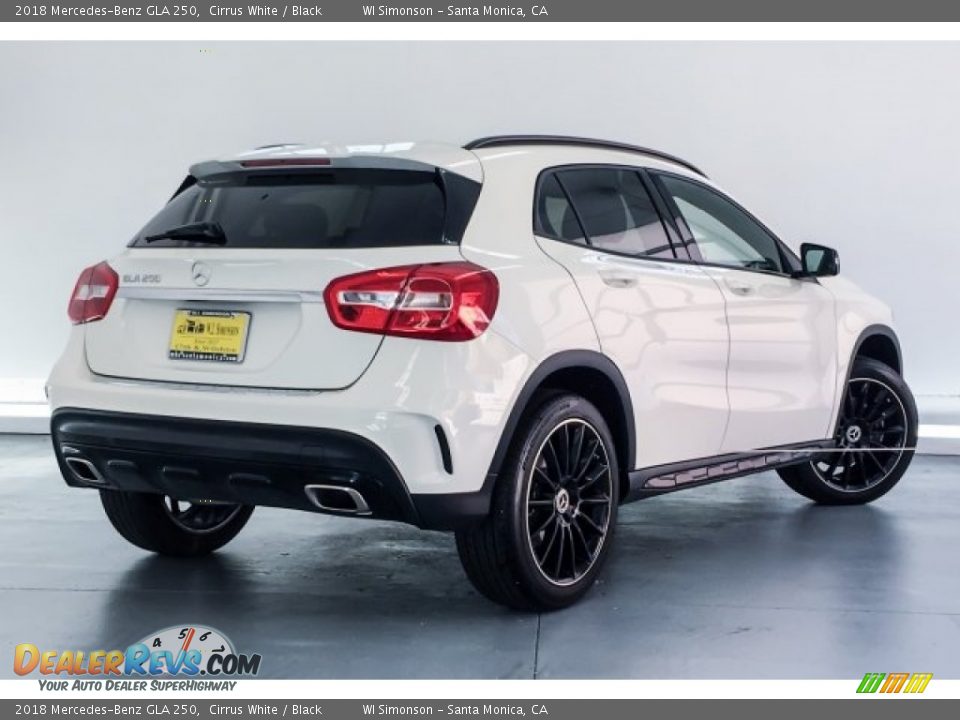2018 Mercedes-Benz GLA 250 Cirrus White / Black Photo #15