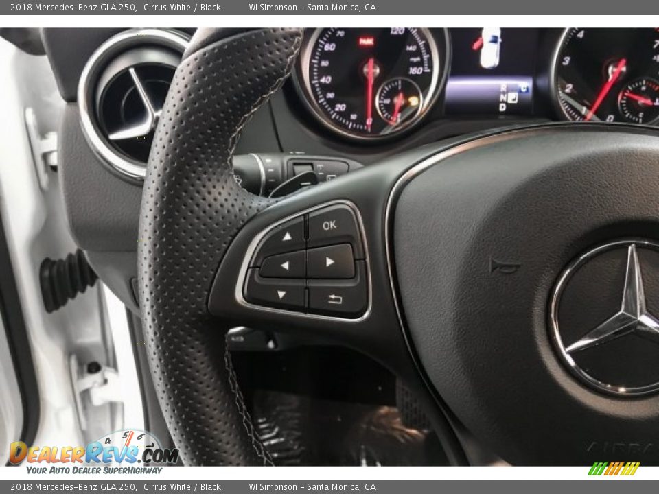 2018 Mercedes-Benz GLA 250 Cirrus White / Black Photo #17