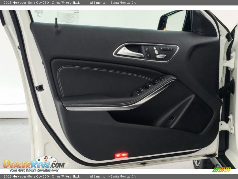 2018 Mercedes-Benz GLA 250 Cirrus White / Black Photo #23