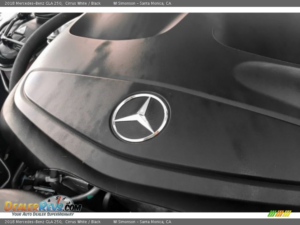 2018 Mercedes-Benz GLA 250 Cirrus White / Black Photo #29