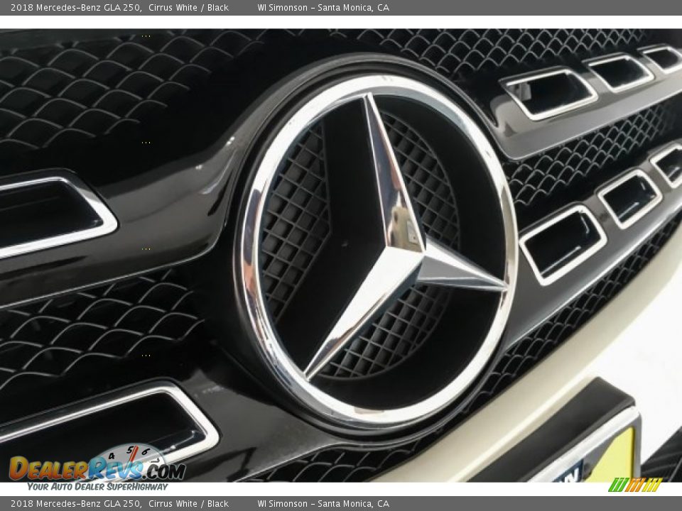 2018 Mercedes-Benz GLA 250 Cirrus White / Black Photo #31