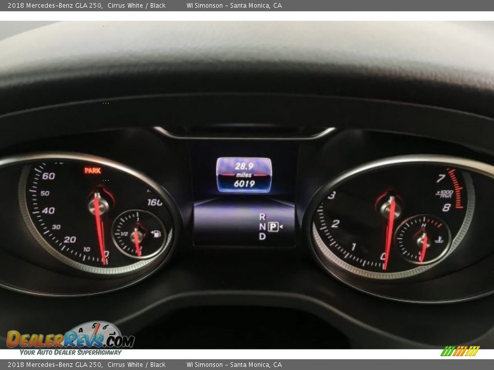 2018 Mercedes-Benz GLA 250 Cirrus White / Black Photo #32