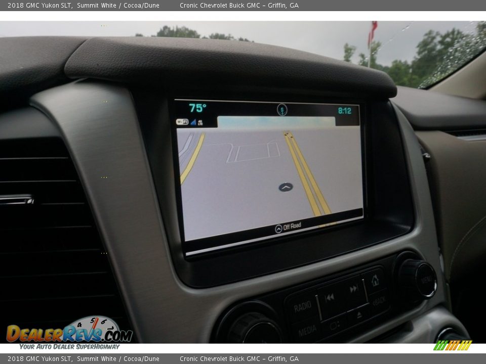 2018 GMC Yukon SLT Summit White / Cocoa/Dune Photo #6