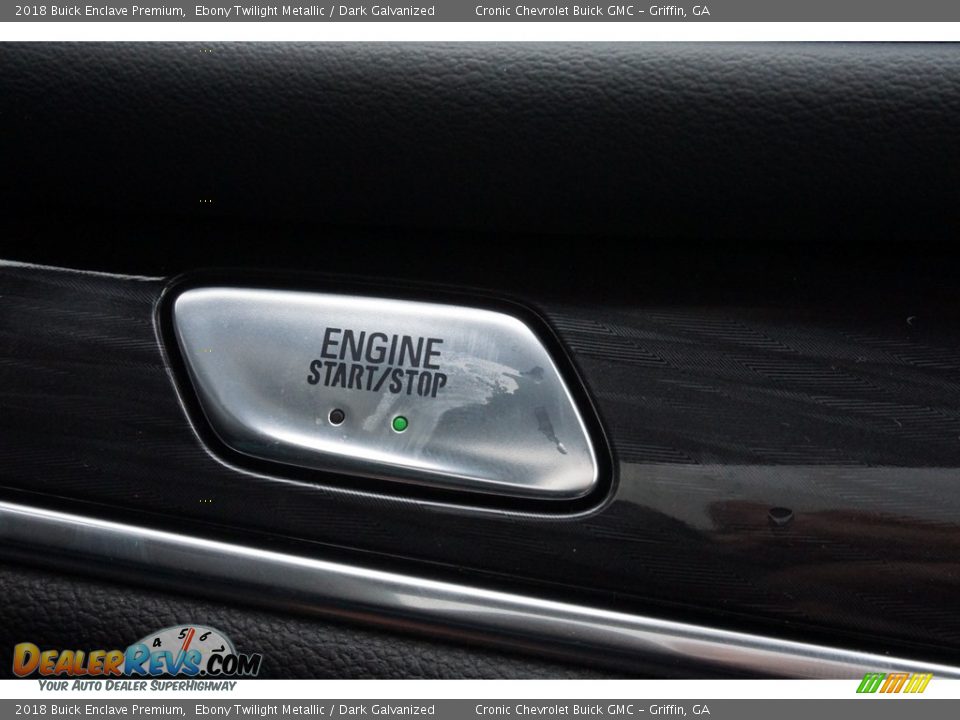 2018 Buick Enclave Premium Ebony Twilight Metallic / Dark Galvanized Photo #8