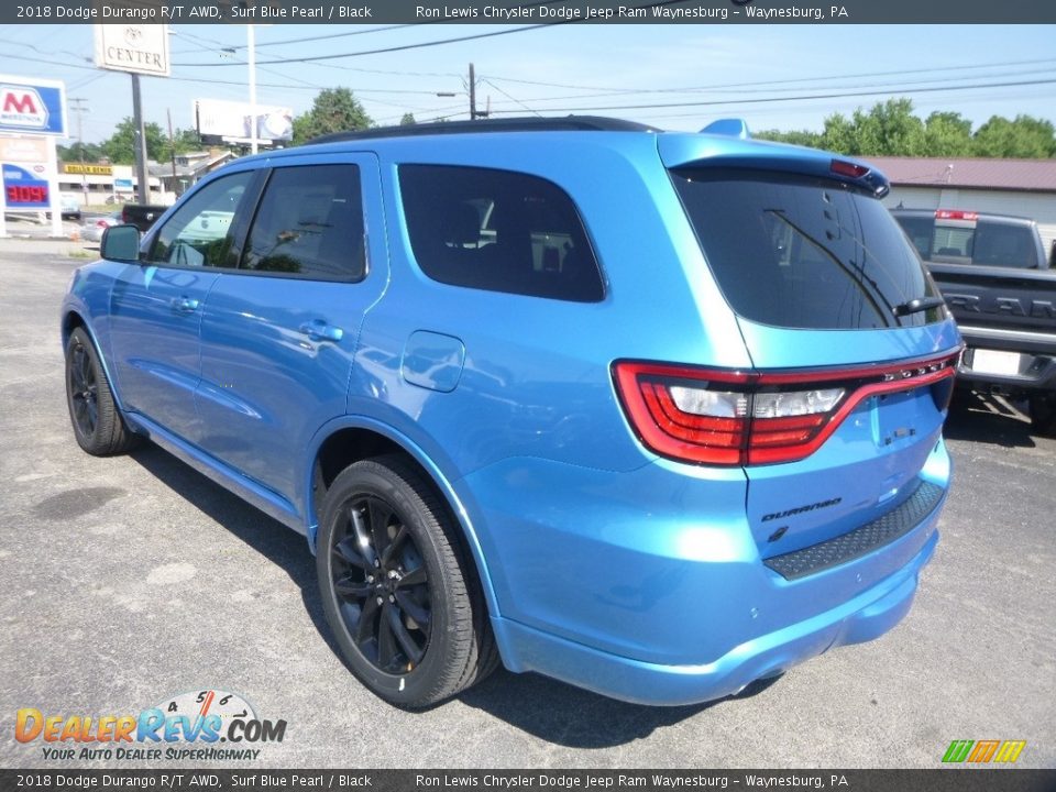 2018 Dodge Durango R/T AWD Surf Blue Pearl / Black Photo #3