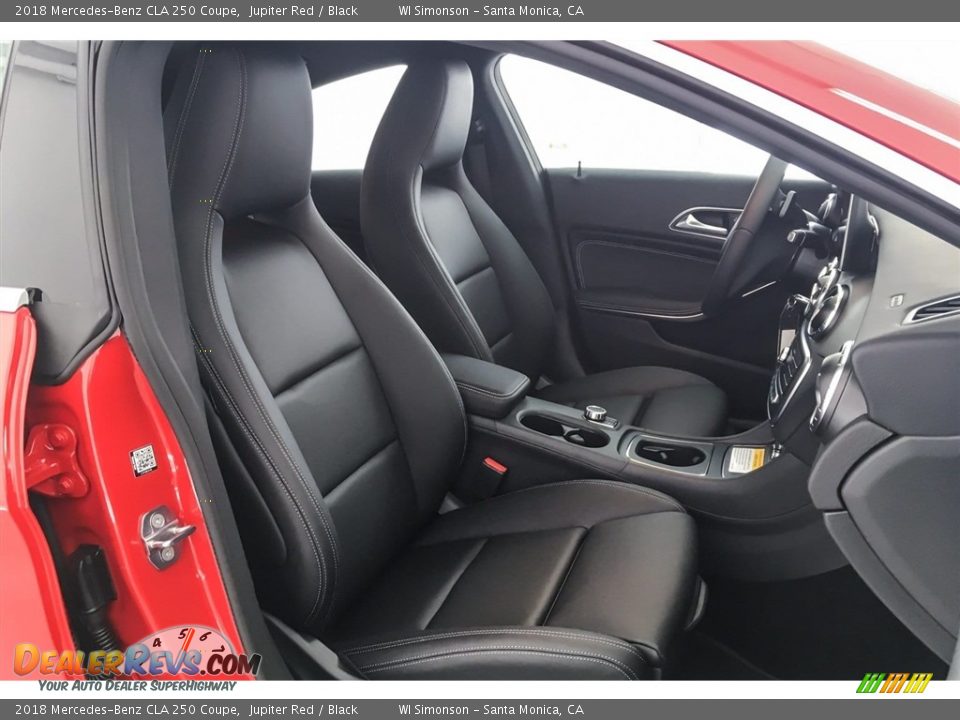 2018 Mercedes-Benz CLA 250 Coupe Jupiter Red / Black Photo #2
