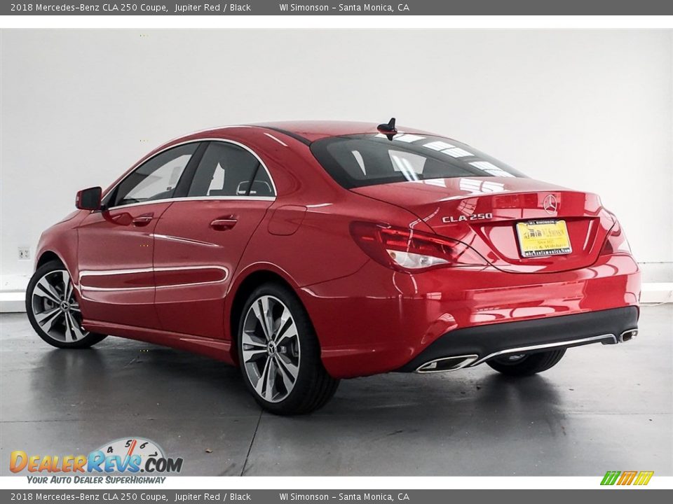 2018 Mercedes-Benz CLA 250 Coupe Jupiter Red / Black Photo #3