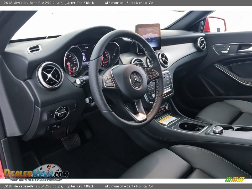 2018 Mercedes-Benz CLA 250 Coupe Jupiter Red / Black Photo #5
