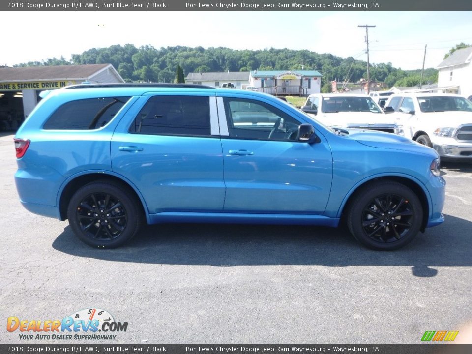 2018 Dodge Durango R/T AWD Surf Blue Pearl / Black Photo #6
