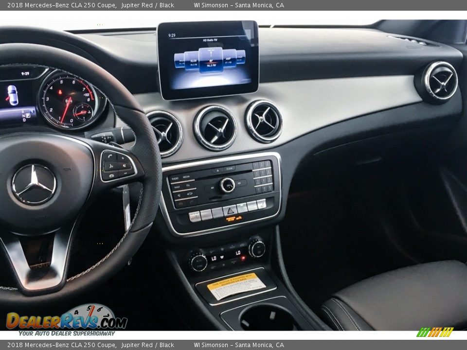 2018 Mercedes-Benz CLA 250 Coupe Jupiter Red / Black Photo #6