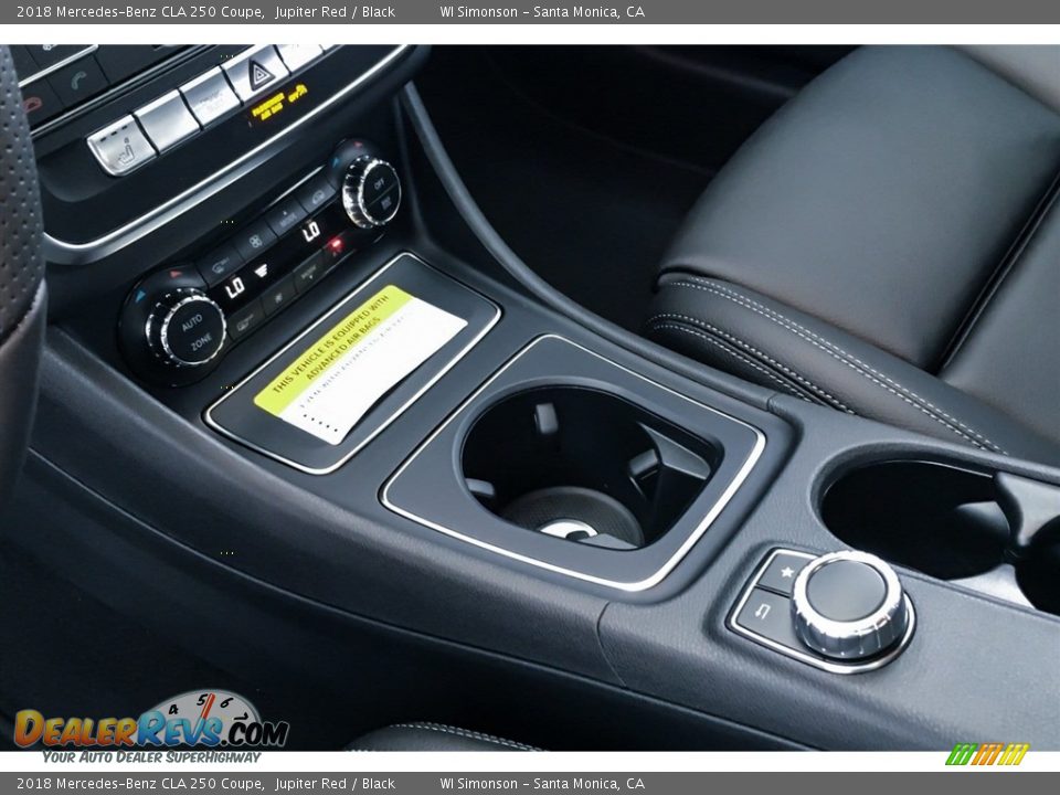 2018 Mercedes-Benz CLA 250 Coupe Jupiter Red / Black Photo #7