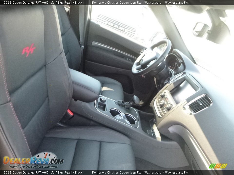 2018 Dodge Durango R/T AWD Surf Blue Pearl / Black Photo #10